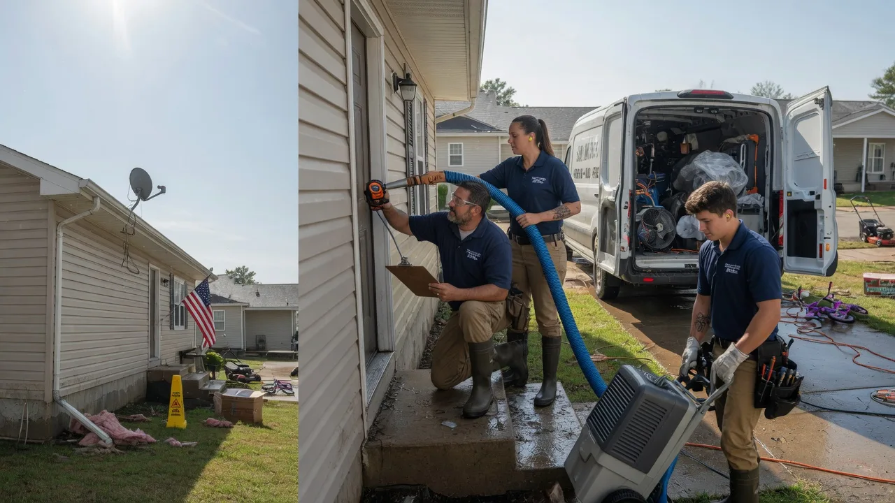 Ceiling Water Damage Restoration in Donaldson, AR near me